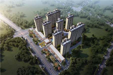 江南府邸3室2厅1卫113m2毛坯房